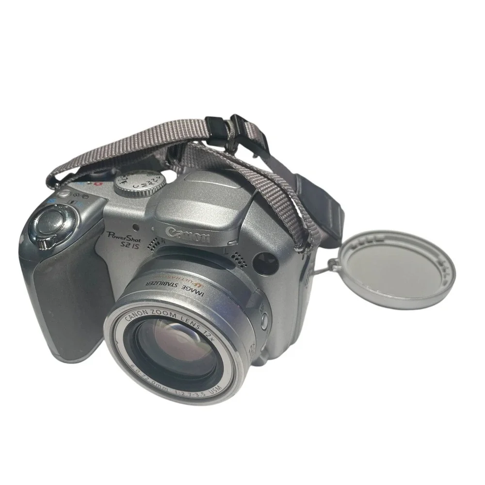 Canon PowerShot‎ S2 IS 5.0MP Digital Camera - Silver - NOT Tested